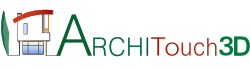 logo Archi Touch 3D
